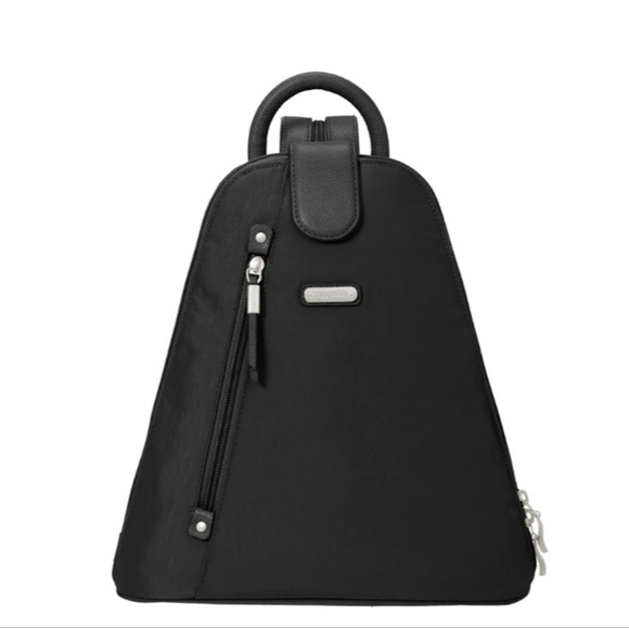 Baggallini Handbags - Bagallini "Metro"Black Backpack Sling Bag
